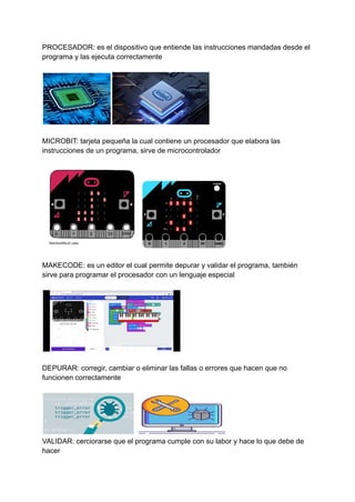 Trabajo sobre temas y subieras de la microbit | PDF