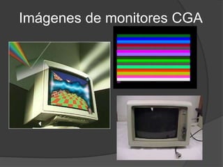 Imágenes de monitores CGA
 