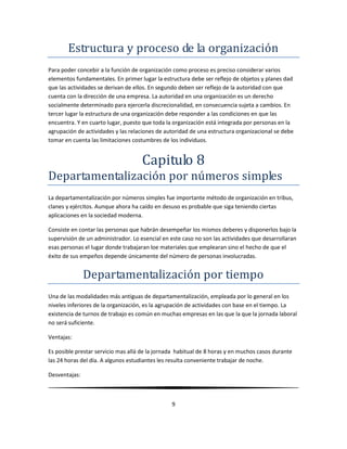 Trabajo escrito administracion