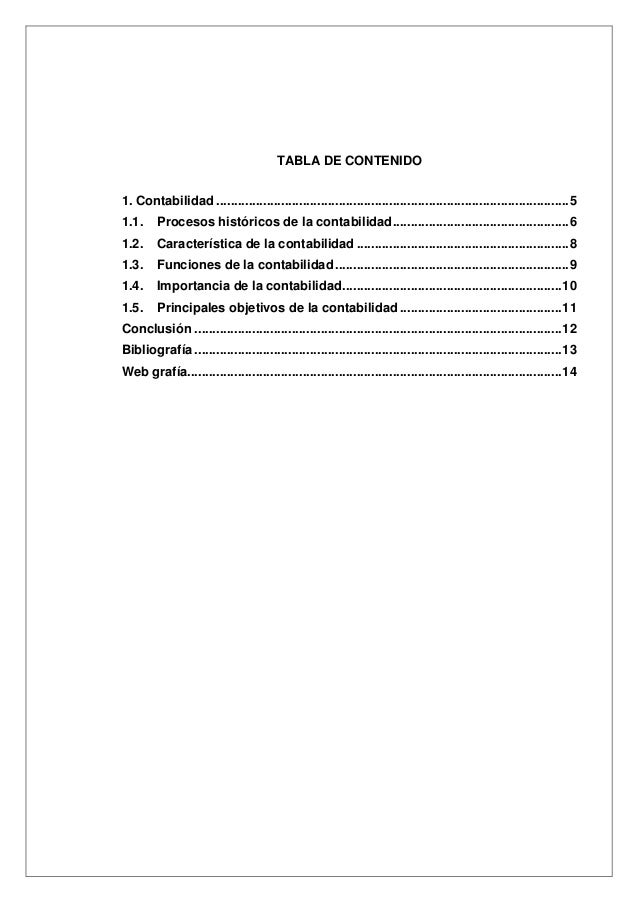 Trabajo escrito de contabilidad