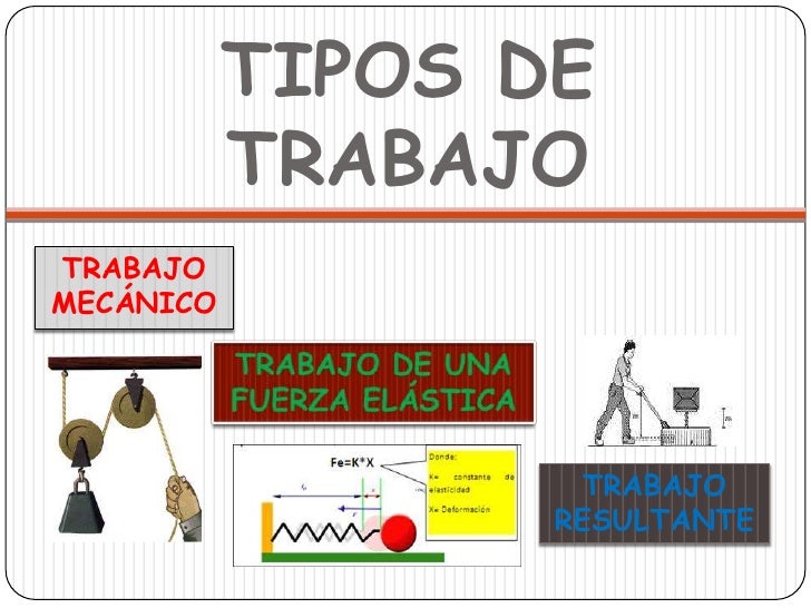 TRABAJO MECANICO