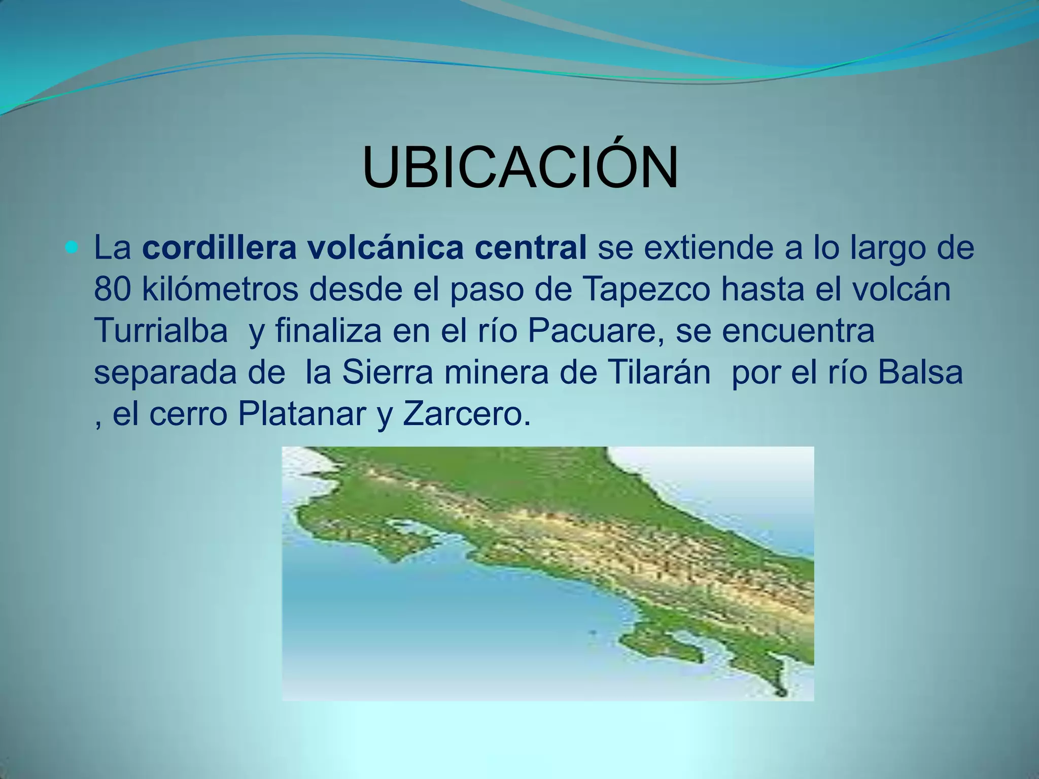 Cordillera Central PPT