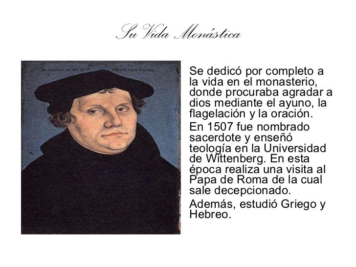 Biografia De Martin Lutero Padre De La Reforma Protestante | presentaci 243 n martin lutero 1 186 bachillerato d Biografia De Martin Lutero Padre De La Reforma Protestante | presentaci 243 n martin lutero 1 186 bachillerato d