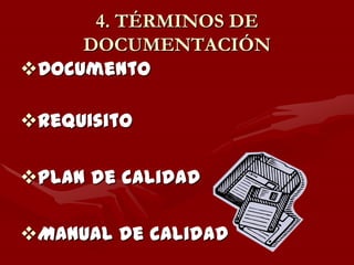4. TÉRMINOS DE DOCUMENTACIÓN Documento 
