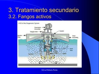 3. Tratamiento secundario
3.2. Fangos activos




              Silvia Pallarés Perán
 