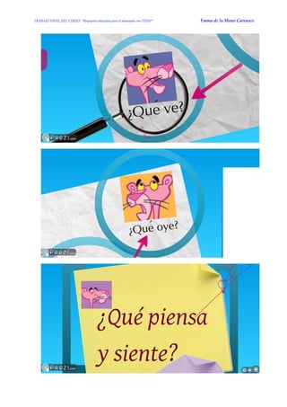 TRABAJO FINAL DEL CURSO: “Respuesta educativa para el alumnado con TDAH” Emma de la Mano Carrasco 
 