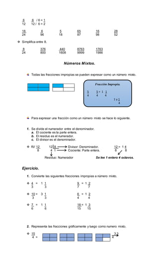 Operaciones Con Fracciones