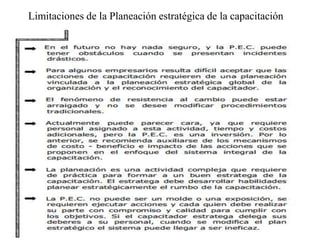 Planeación Estratégica de la Capacitación | PPTX