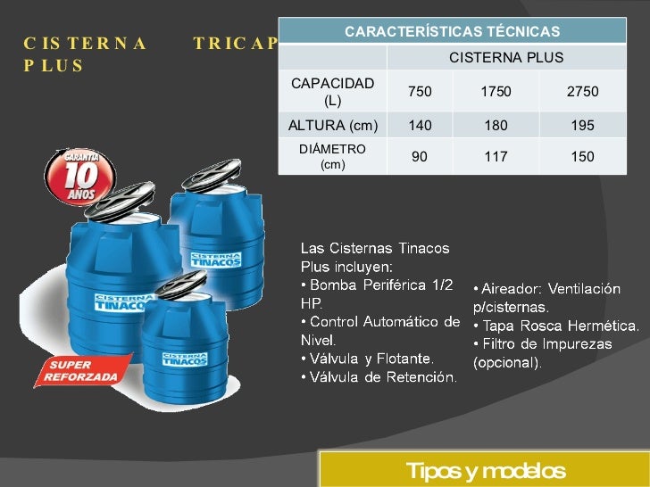 Resultado de imagen para CaracterÃ­sticas de cisterna