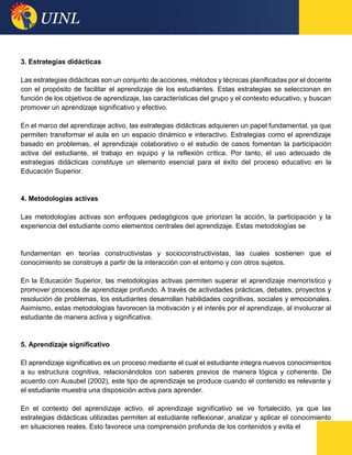 “Estrategias didácticas para el aprendizaje activo en Educación ...