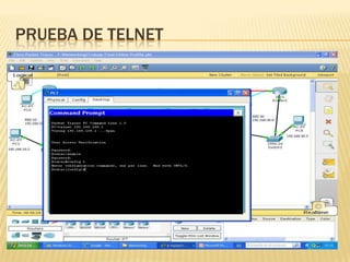 PRUEBA DE TELNET
 