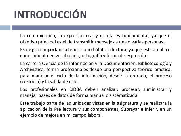 TRABAJO FINAL DE EXPRESIÓN ORAL Y ESCRITA