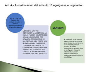 Art. 4.- A continuación del artículo 16 agréguese el siguiente:
 