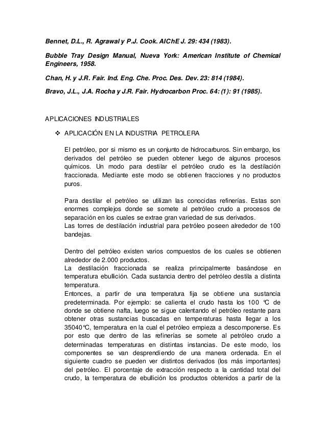 Aiche Bubble Tray Design Manual