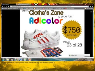 Imagen de uncartel promocional subido a la redsocial deFacebook.
 