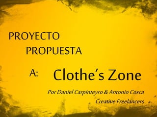 Proyecto Tienda Marca Ropa Juniors