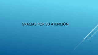 GRACIAS POR SU ATENCIÓN
 