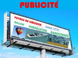 PUBLICITÉ