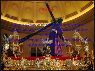 Coastal Mediterranean climate covers the lower part of Andalusia, the precipitacions occur in autumn and spring and the tempetures are extreme. 