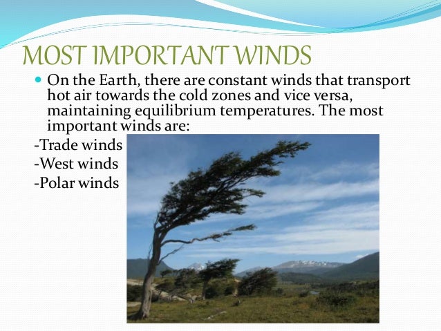 ELEMENTS OF THE CLIMATE