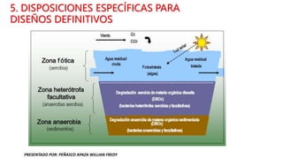 5. DISPOSICIONES ESPECÍFICAS PARA
DISEÑOS DEFINITIVOS
PRESENTADO POR: PEÑASCO APAZA WILLIAN FREDY
 