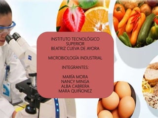 MICROBIOLOGIA DE LOS ALIMENTOS | PPTX