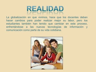 Deben además tener conocimientos teóricos- prácticos con el uso de programas libres, gratuitos y comerciales, con el fin de dar una formación  integral.