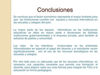 Los padres de familia y la comunidad deben mantener estrecha relación con la institución que se encuentra en su comunidad, ya que muchos de estos vecinos son los mismos padres de los estudiantes.Esa relación de confianza y comunicación es la que determina, y da forma a la relación familia-escuela-comunidad, que debe estar marcada por una actitud de responsabilidades compartidas y complementarias en la tarea de educar a los hijos. 