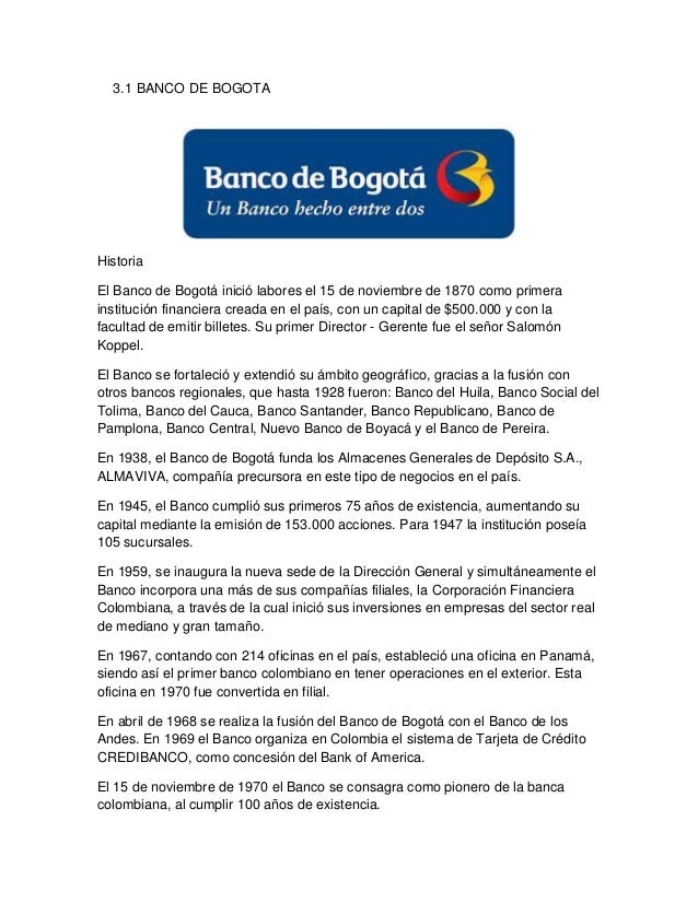 Credito de libre inversion banco de bogota creditoeler