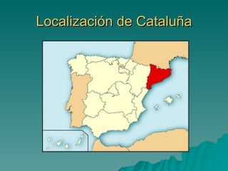 Localización de Cataluña 