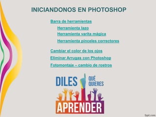 tutorial facil de photoshop | PPTX