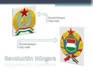 Escudo Hungría  1957-1989 Escudo Hungría 1949-1956 