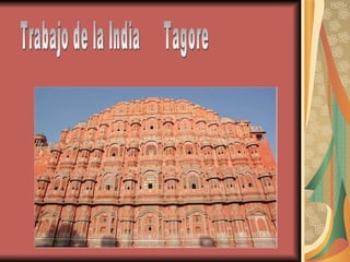 Trabajo de la India Tagore 