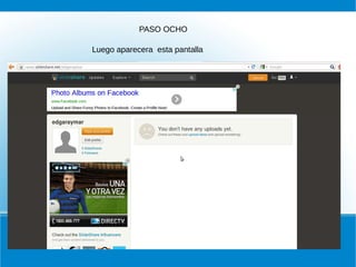 PASO OCHO
Luego aparecera esta pantalla

 