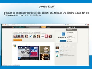 CUARTO PASO
Despues de esto le aparecera en el lado derecho una figura de una persona la cual dan clic
Y aparecera su nombre en primer lugar

 