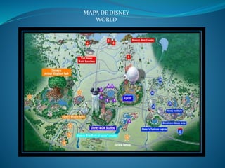 MAPA DE DISNEY
WORLD
 