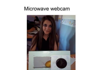 Microwave webcam
 