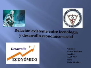 Alumno:
Nelson Sánchez
Sección:
SAIA “A”
Prof:
Elvia Sánchez
 