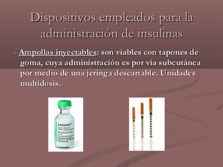 Trabajo insulinas Trabajo insulinas