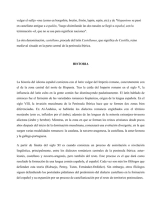 Trabajo idiomatica y oratoria