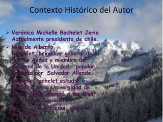  su primer libro fue “LA CASA DE LOS ESPIRITUS”  que lo hizo en 1981 y lo publico en 1982.Cronología de sus Obras1982          1984         1987       1994       1999      2002      2003        2006         2009   