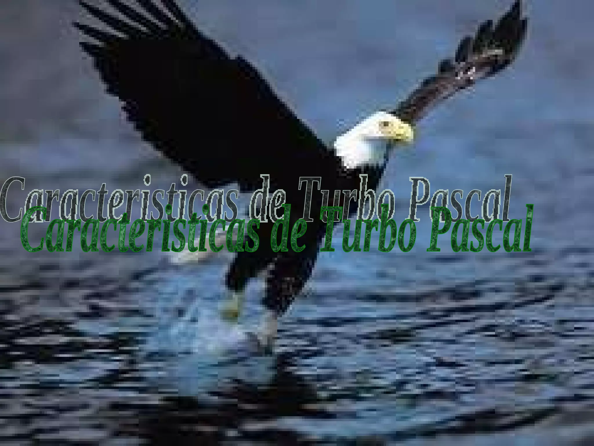 Caracteristicas de Turbo Pascal 