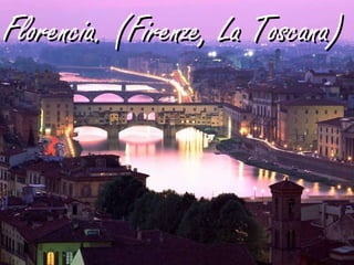 Florencia. (Firenze, La Toscana) 