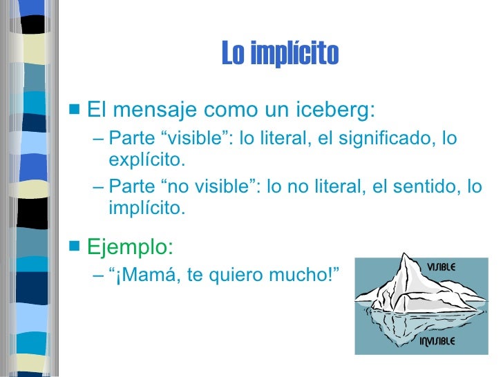 Significado De Implicito Y Ejemplos – TUVWA