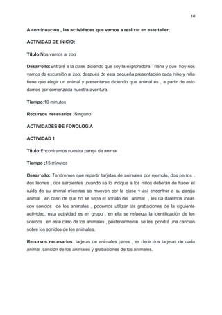 TRABAJO LENGUAJE Y COMUNICACION EN NIÑOS DE 3 Y 4 AÑOS | DOCX