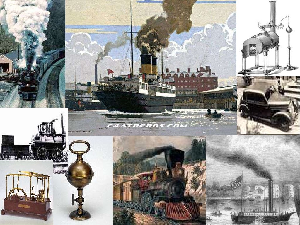 evolucion maquina de vapor