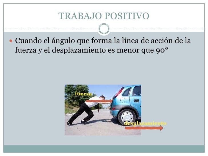 Trabajo mecánico