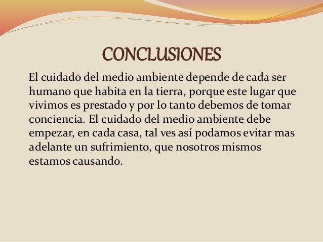 Ensayo Para Cuidar El Medio Ambiente es.slideshare.net