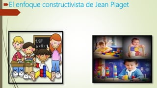 El enfoque constructivista de Jean Piaget
 