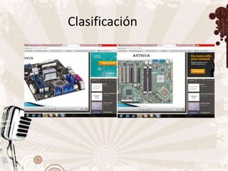 Clasificación
 